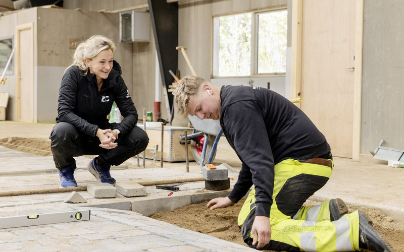 Luna Iburg fra anlægsstruktøruddannelsen på ZBC i Slagelse er kåret som Danmarks bedste faglærer.