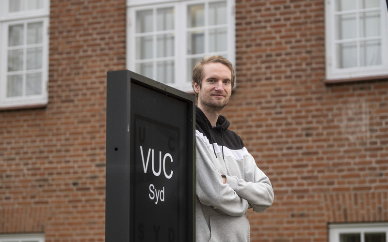 Kristian Mejer Hunderup nåede kun at være ansat en time, før meldingen om konkurs ramte ham.