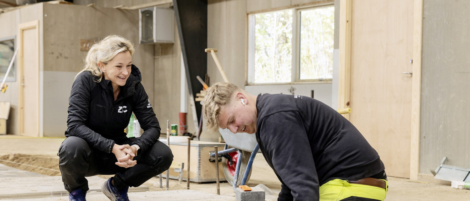 Luna Iburg fra anlægsstruktøruddannelsen på ZBC i Slagelse er kåret som Danmarks bedste faglærer.