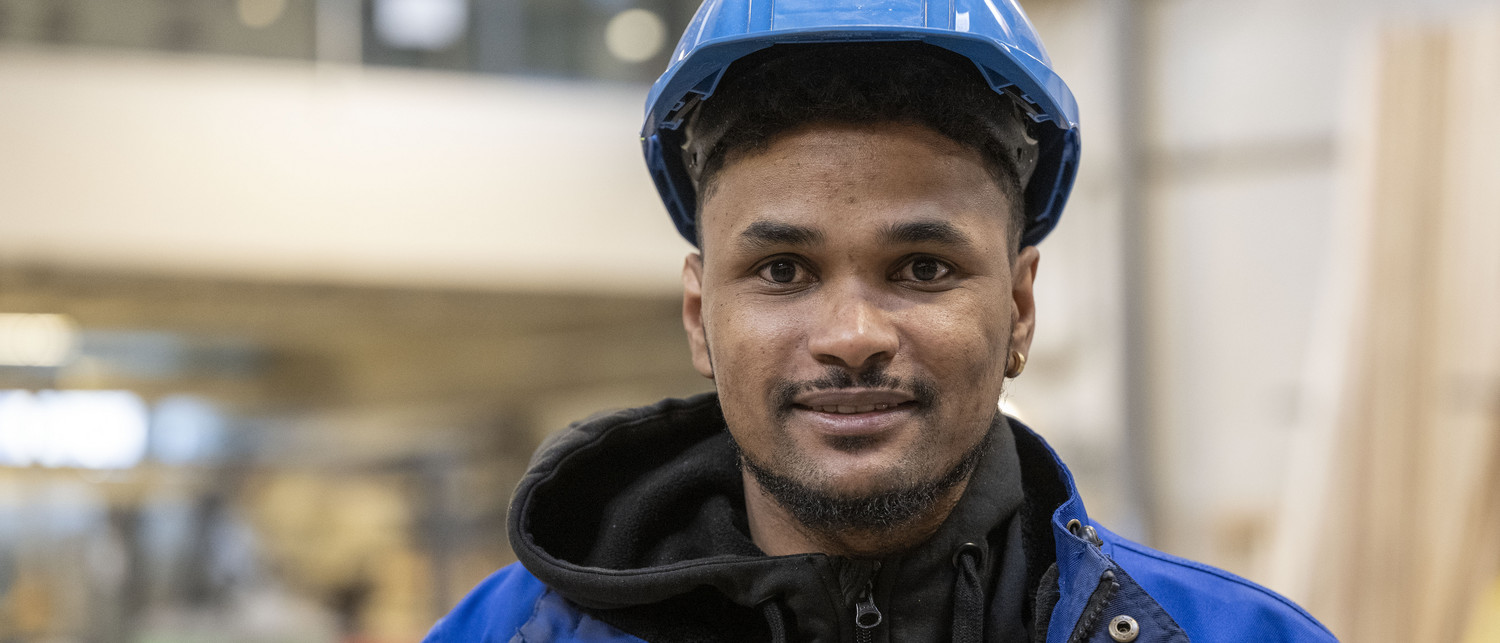 Hidad Kesete går på betonmageruddannelsen, men overvejer at lære mere dansk