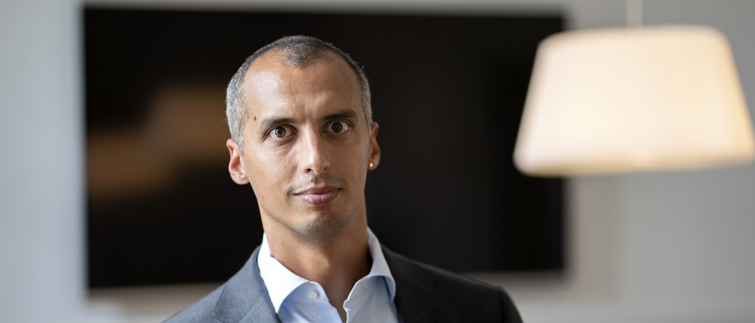 Portræt af Mattias Tesfaye