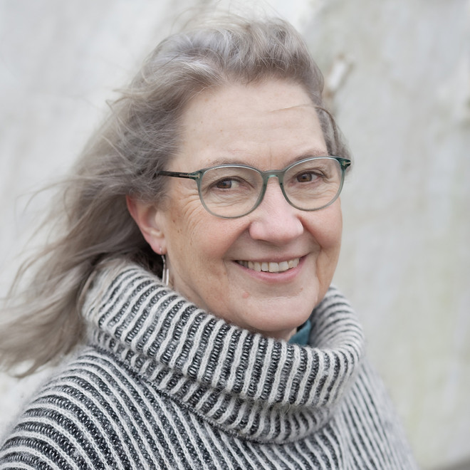 Portræt af Lotte Hvas