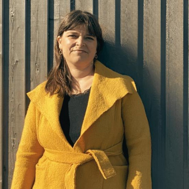 portræt af Maja Aagaard