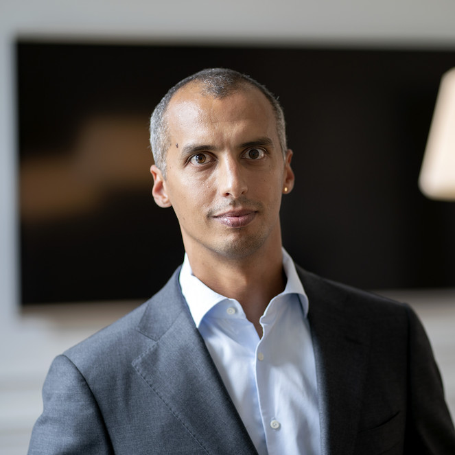Portræt af Mattias Tesfaye