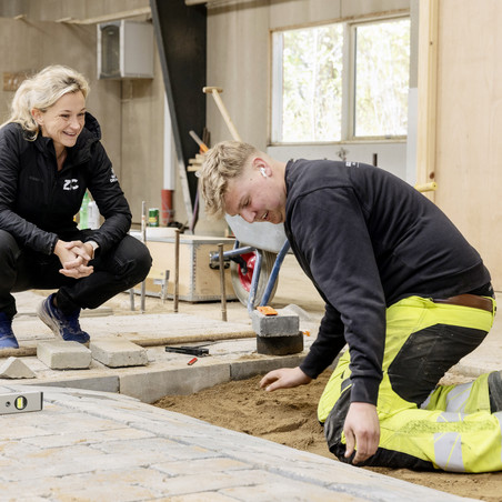 Luna Iburg fra anlægsstruktøruddannelsen på ZBC i Slagelse er kåret som Danmarks bedste faglærer.