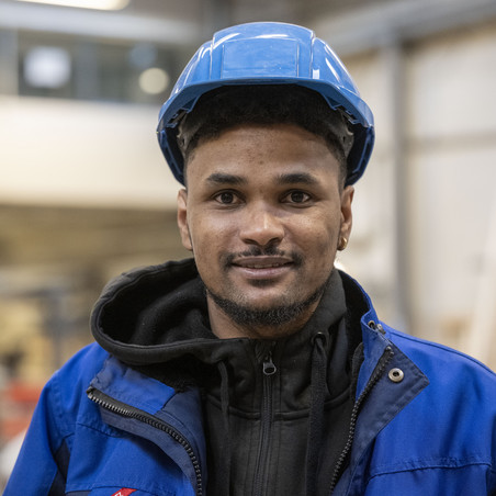 Hidad Kesete går på betonmageruddannelsen, men overvejer at lære mere dansk