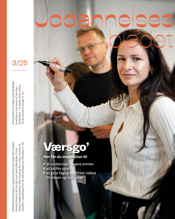 Forsiden til Uddannelsesbladet nr. 3 2025